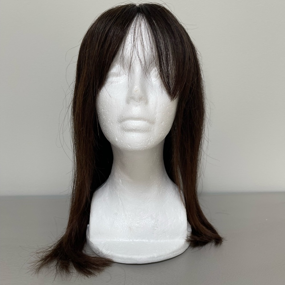 Human Hair Topper by Perfect Fringe